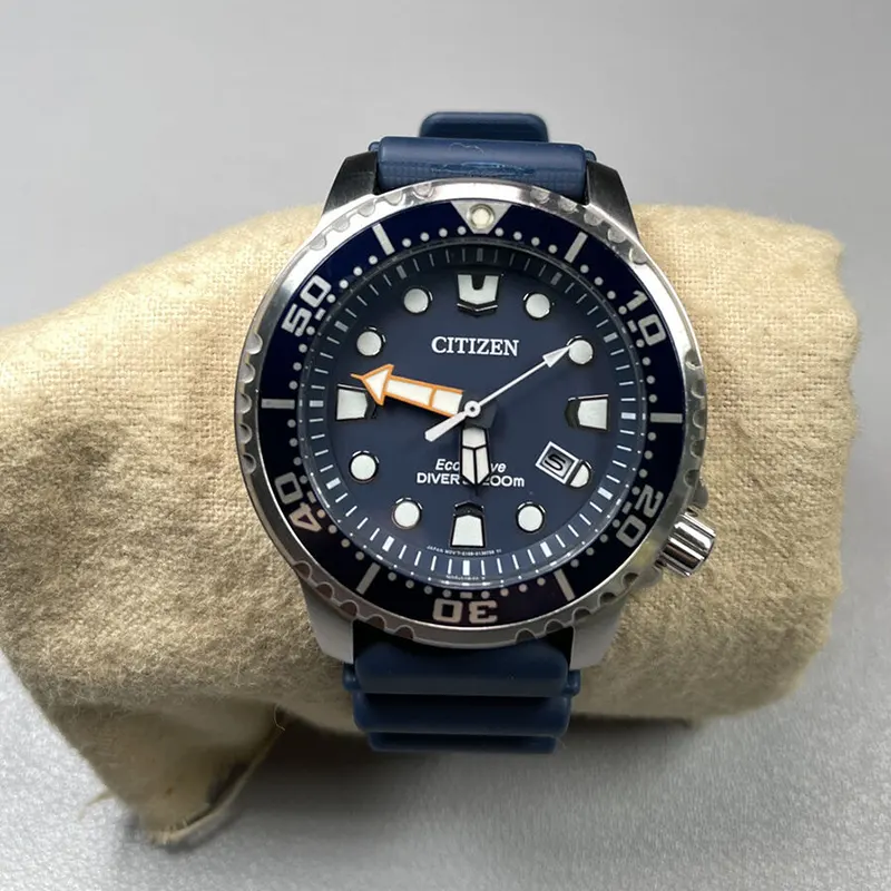 Citizen Eco-Drive Promaster Diver Navy Blue Dial Men's Watch- BN0151-09L